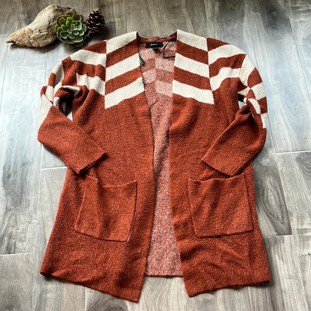 FOREVER 21+  long cardigan sweater - plus size